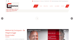 Desktop Screenshot of cordupack.nl